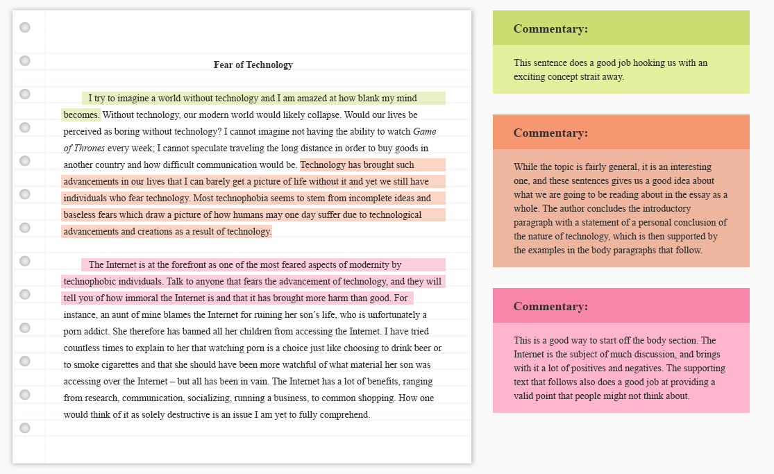Descriptive essay conclusion examples